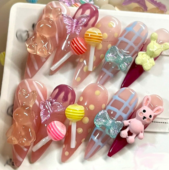 【C0527】Lollipop - luxury manicure DIY