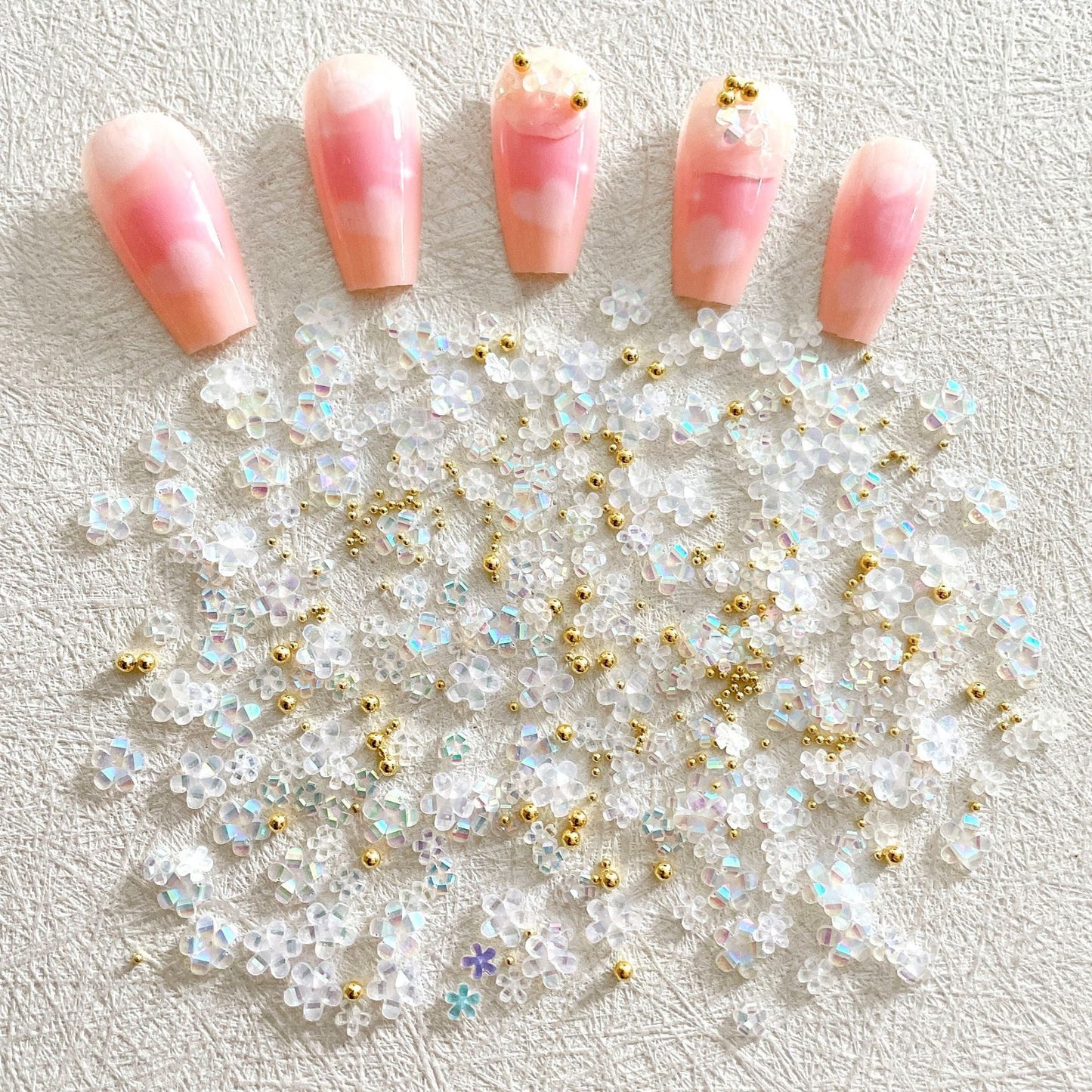 【100 styles you pick】Luxury DIY Nail-Nail Art Accessories Set Summer Style jojo