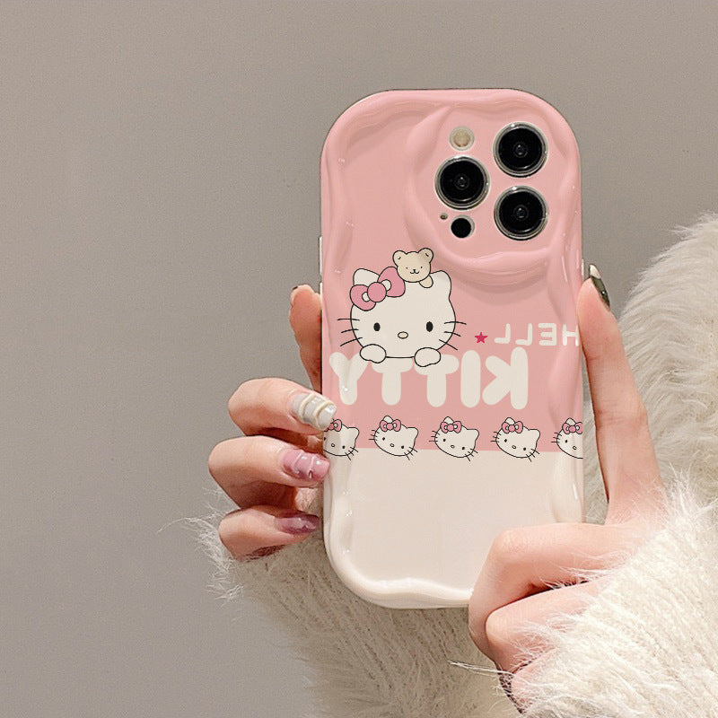 phone case has a variety of styles from 11 to 14, anti-fall, all-inclusive and wear-resistant TPU Free mobile p