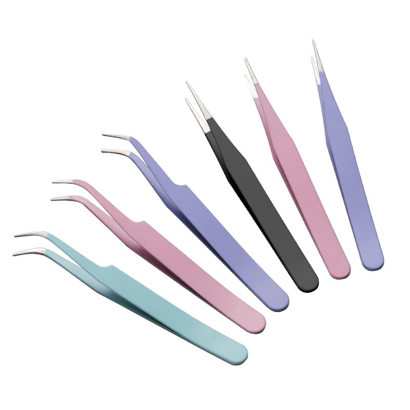 Manicure set, tweezers rubbing strip cleaning sheet jelly glue