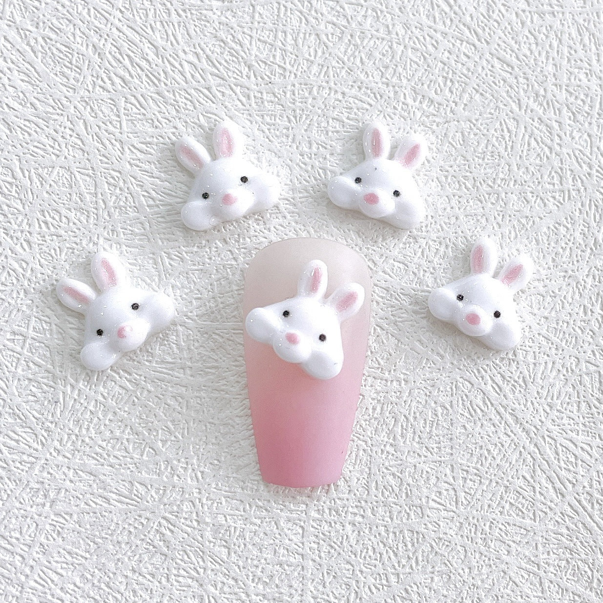 【A001】Luminous Animal - Cute Cartoon Nail Resin Art DIY