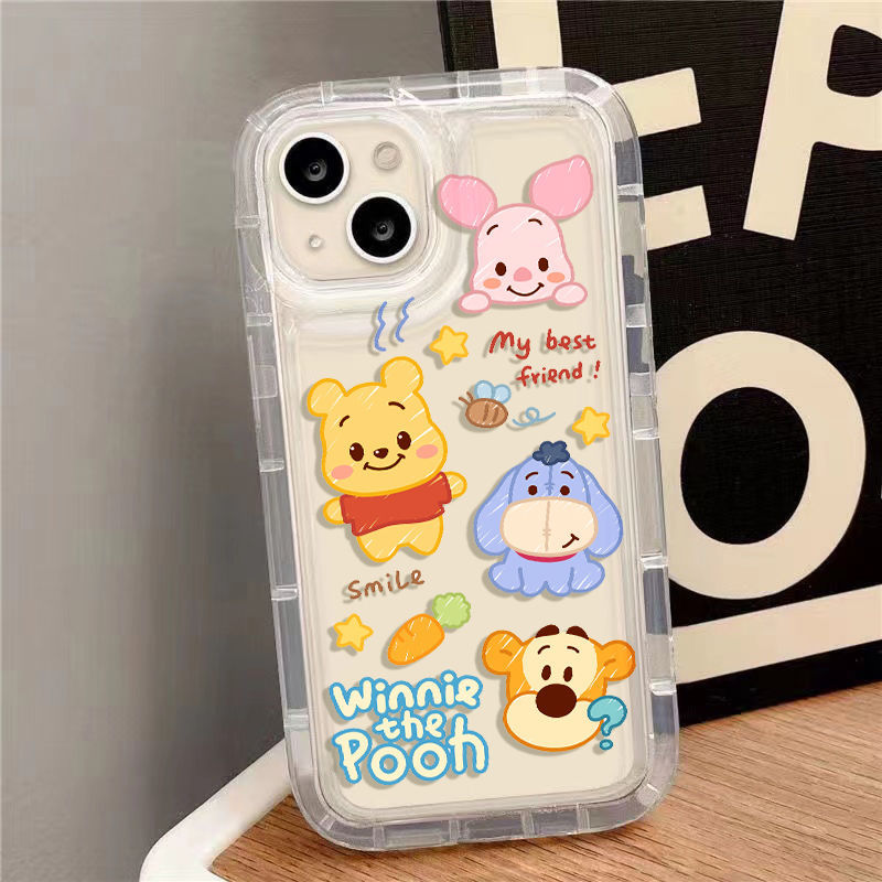 phone case has a variety of styles from 11 to 14, anti-fall, all-inclusive and wear-resistant TPU Free mobile p