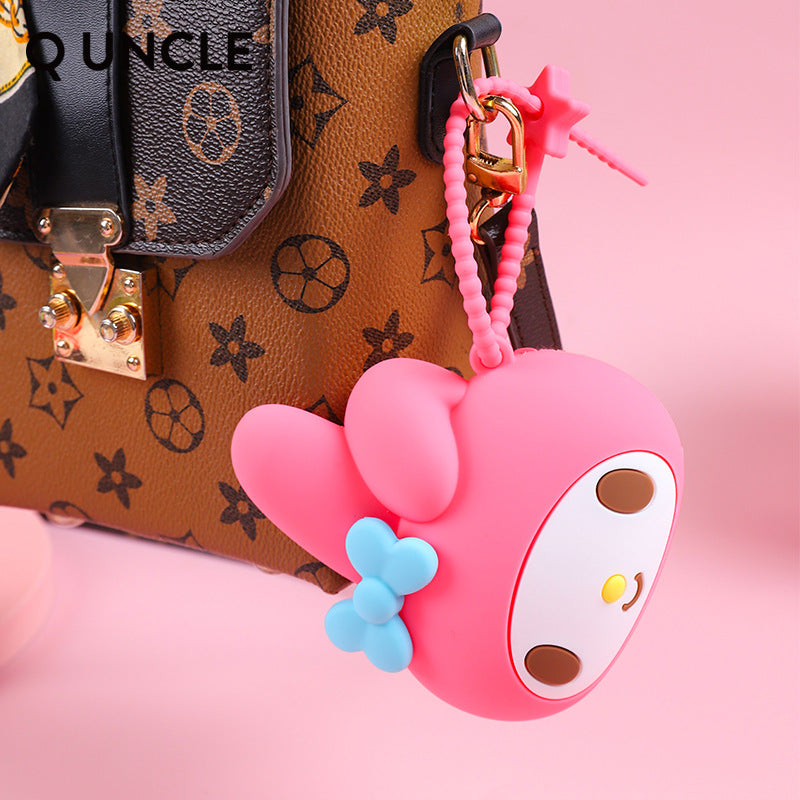 【S016】Sanrio Mini Silicone Case Melody Coin Purse