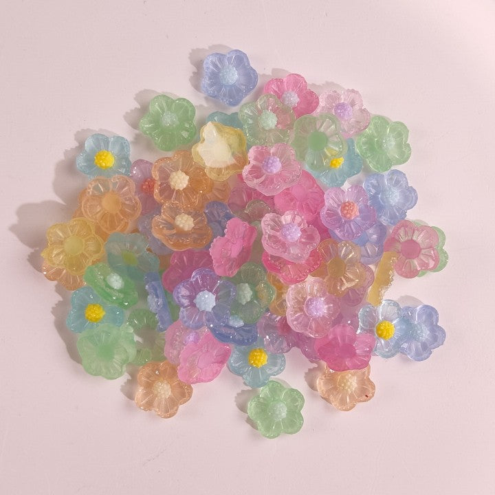 【H1234】Monet's Garden-Luminous Luxury Nail Resin DIY