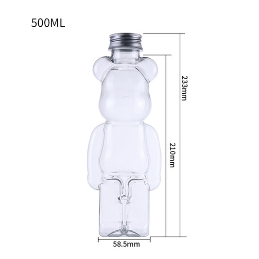 Bear bottle-luxury nail art DIY  250ml 500ml