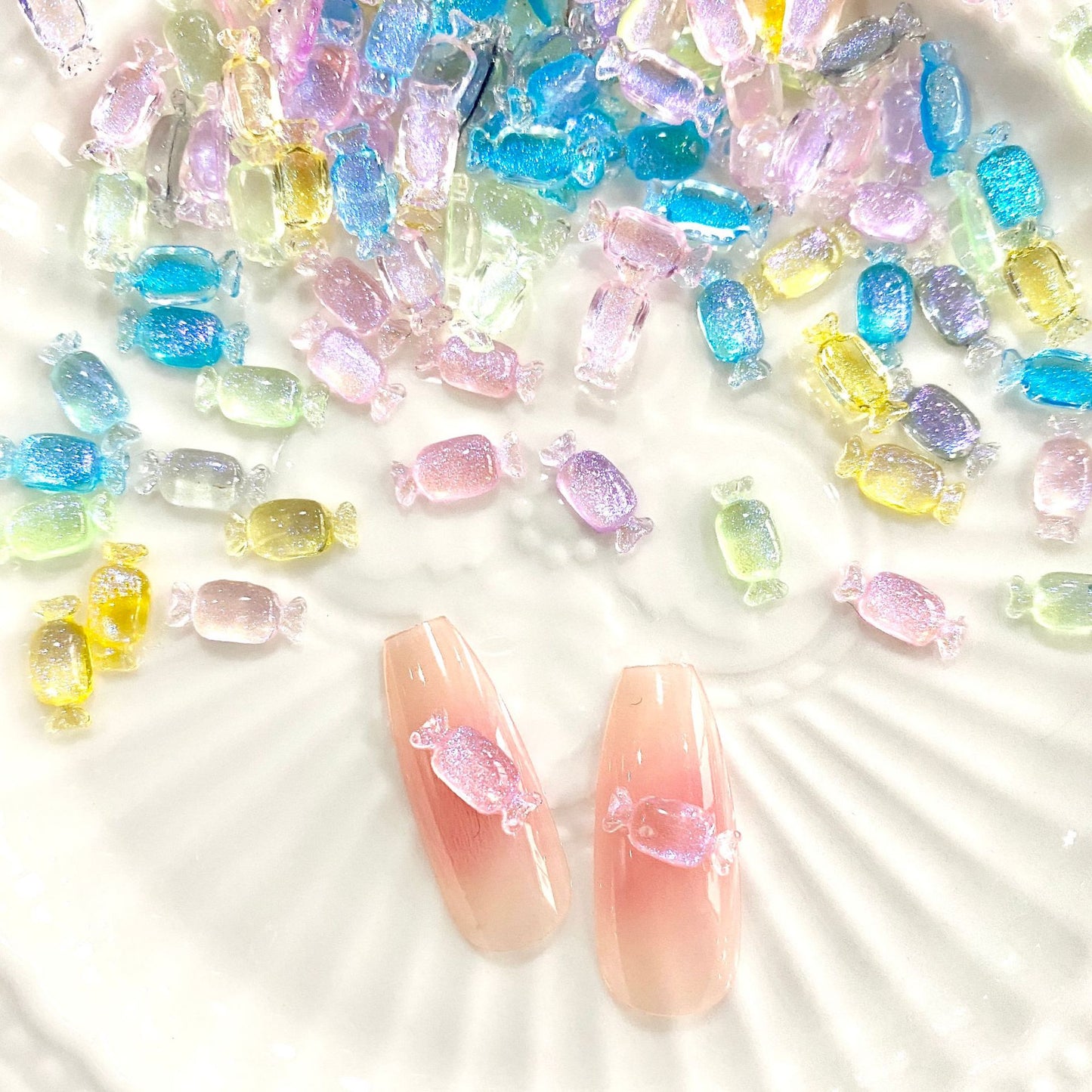 【H0046】Spring Candy - Luxury Nail Art DIY