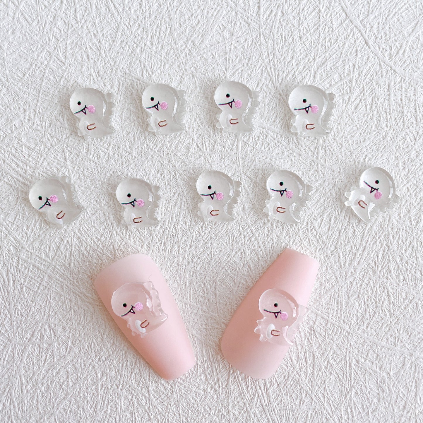 【A001】Luminous Animal - Cute Cartoon Nail Resin Art DIY