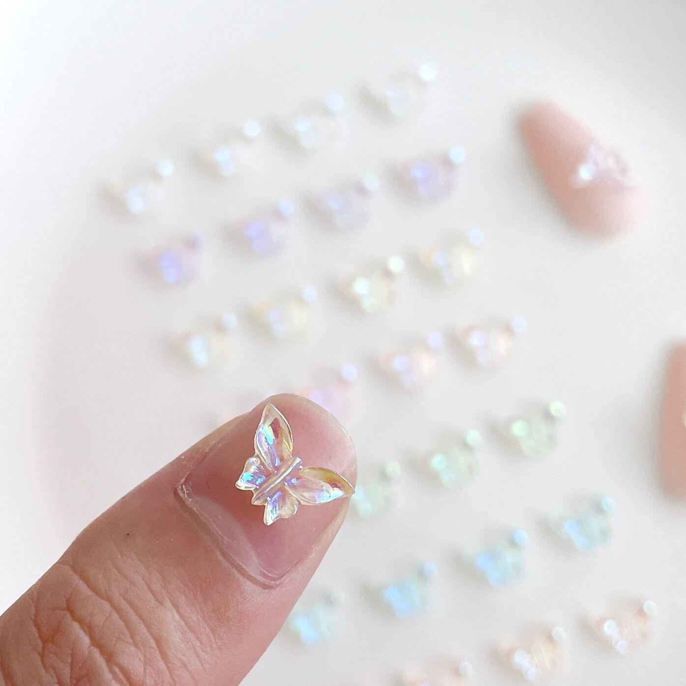 【A003】Aurora Butterfly - Luxury Nail Art DIY